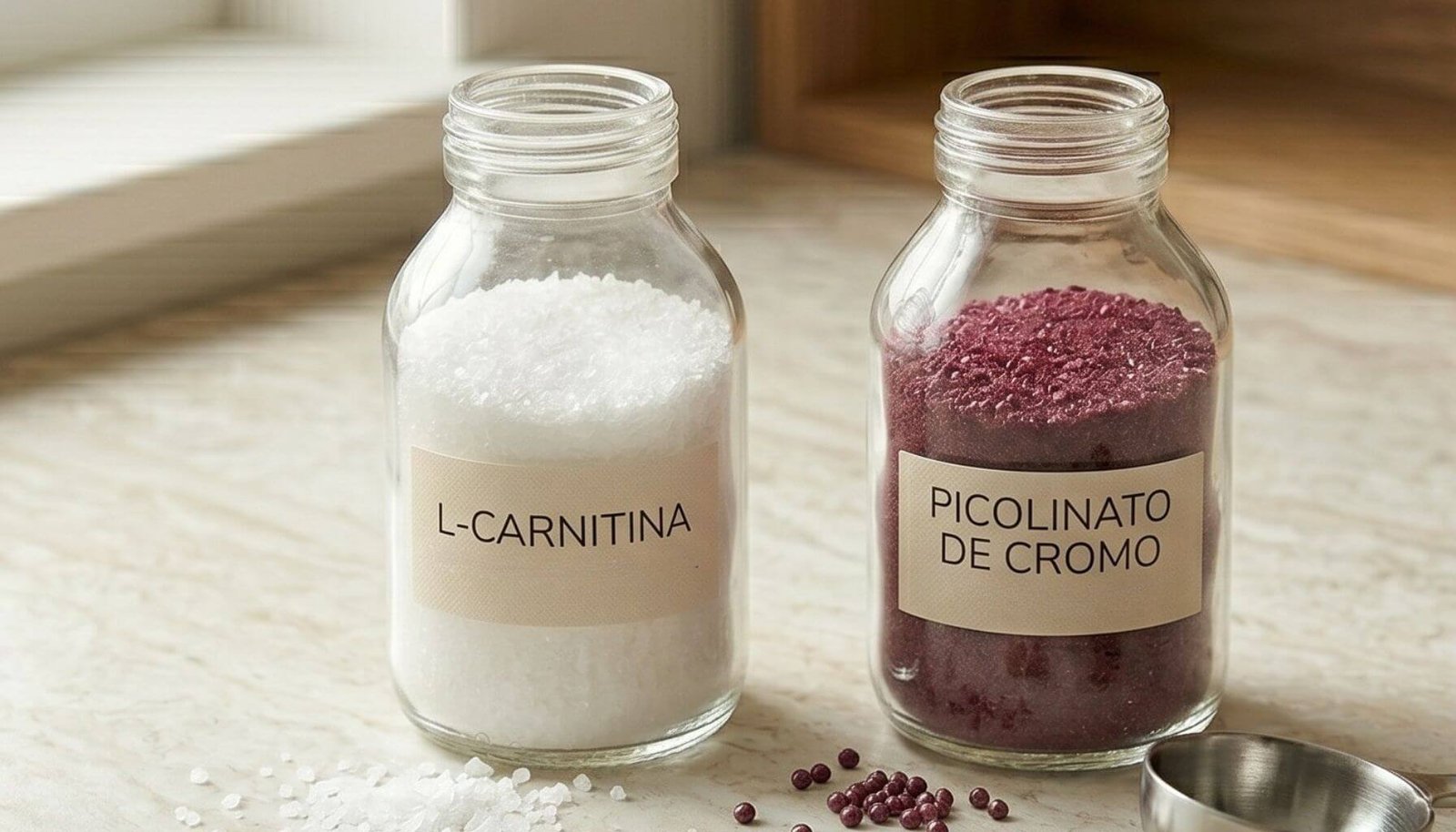 L-Carnitina e Picolinato de Cromo